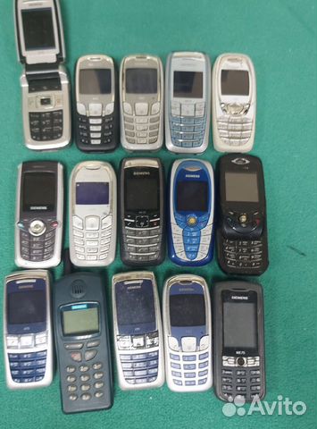 Разбор телефонов Siemens на запчасти