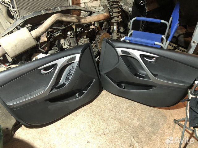 Hyundai elantra md 5 дверные карты