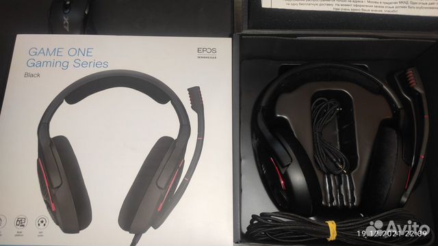 Epos Sennheiser Game One (Гарантия, чек, упаковка) купить в Карпинске |  Бытовая электроника | Авито