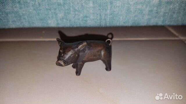 Поросенок из металла СССР