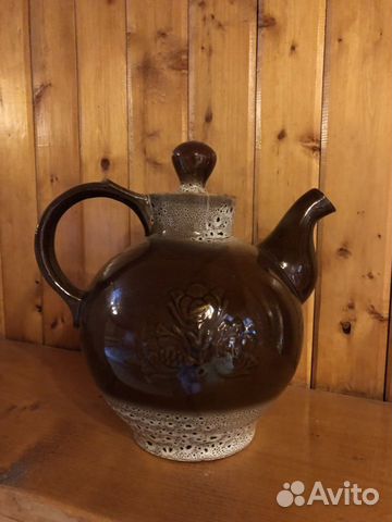 Большой керамический чайник 2 литра