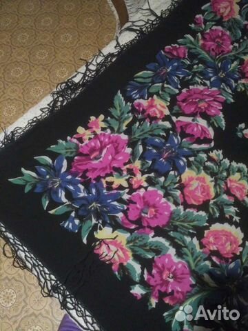 Павлово посадский платок - шаль