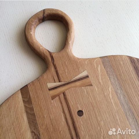 Огромная разделочная доска (дуб + орех)