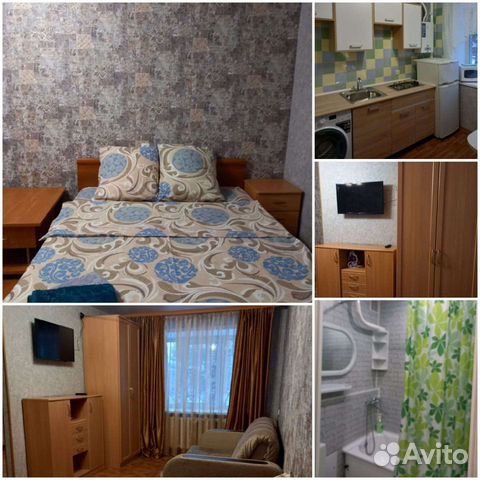 

1-к. квартира, 30 м², 2 кровати