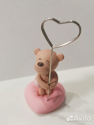Фигурка мишка с держателем