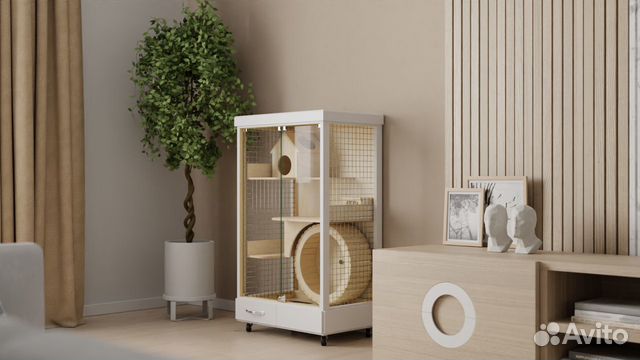 Клетка Витрина для шиншиллы дегу Дом Грызунов Р1