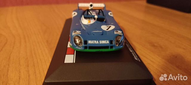 Модель 1/43 Matra MS670B 1974