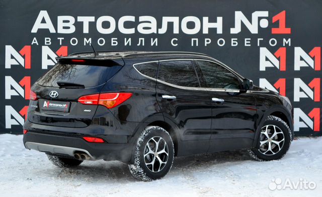 Hyundai Santa Fe 2.4 AT, 2012, 126 000 км