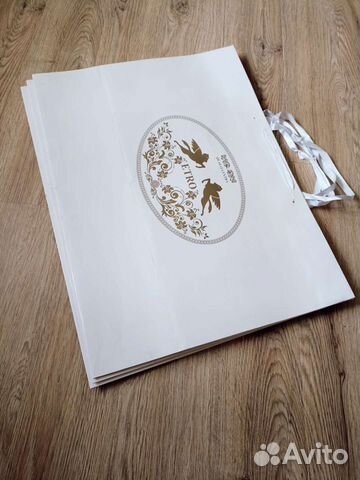 Бумажные пакеты на свадьбу