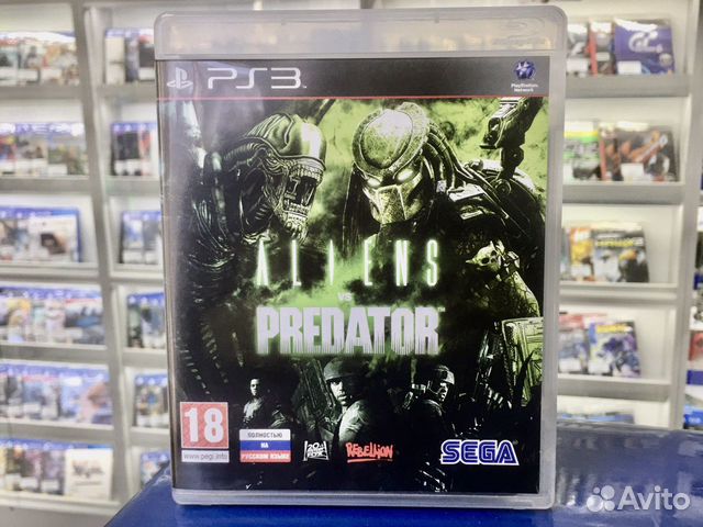 Диск для ps3 Aliens vs Predator