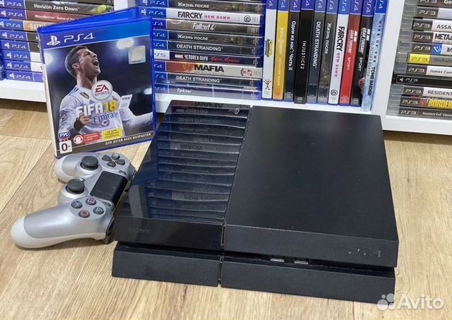 PS4 Playstation 4 sony PS4 fat Игры RDR2 GTA5