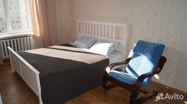 

2-к. квартира, 45 м², 2 кровати