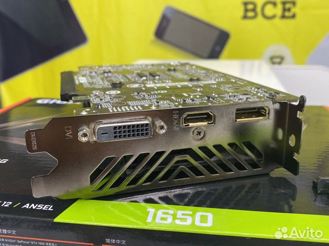 Видеокарта Gigabyte GeForce GTX1650 4Gb/GD6