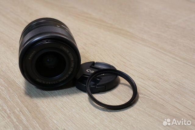 Объектив canon ef-m 15-45 mm и защитный UV-фильтр