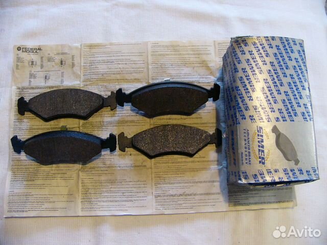 Тормозные колодки дисковые Simer 235 для Ford