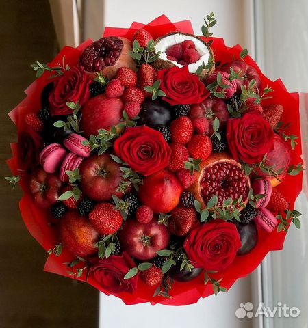 Фруктовый букет / съедобный букет / цветы