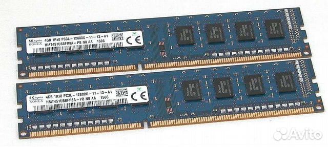 Оперативка DDR3 4Gb (в ассортименте)