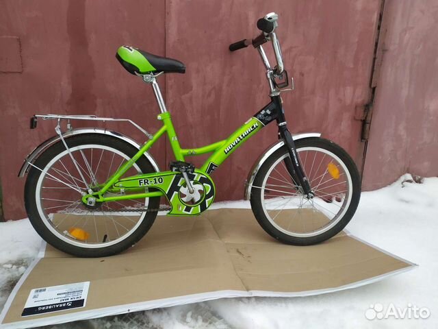 Детский велосипед novatrack FR,10