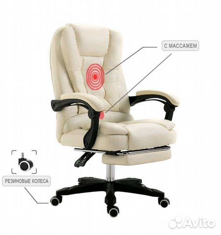 Компьютерное кресло руководителя Boss с массажем