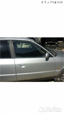 Ауди А 6 45 кузов, дверь передняя правая серебрист