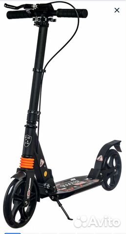 Самокат городской urban с ручным тормозом