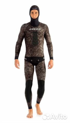 Гидрокостюм подводной охоты 7мм cressi tracina L