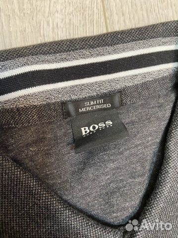 Поло с длинным рукавом Hugo Boss