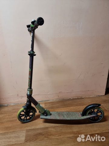 Самокат двухколесный б/у tech team comfort 180r