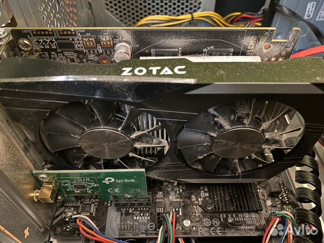 Видеокарта Zotac Geforce GTX 1050 Ti OC 4gb gddr5