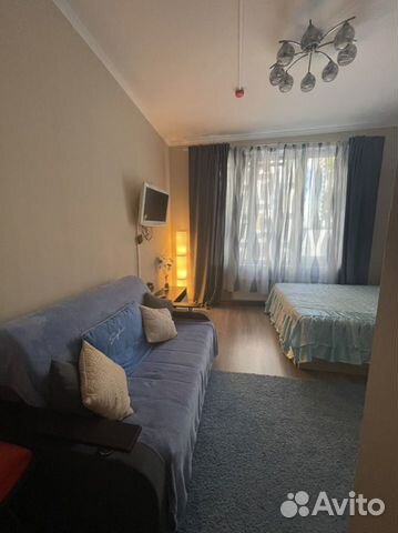 

Квартира-студия, 29 м², 2 кровати
