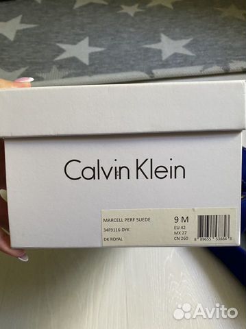 Новые мокасины Calvin Klein 42 размер оригинал