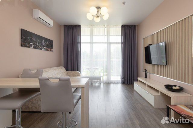 

Квартира-студия, 30 м², 2 кровати