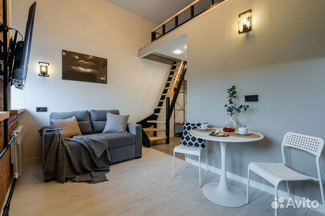

Квартира-студия, 27 м², 2 кровати
