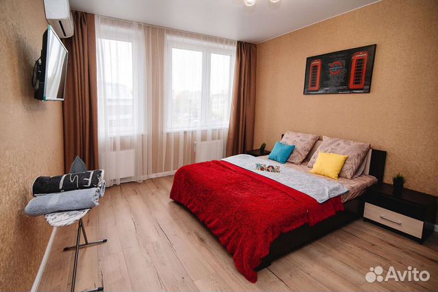 

1-к. квартира, 50 м², 2 кровати