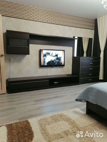 

1-к. квартира, 42 м², 2 кровати