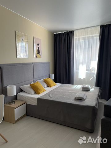 

Квартира-студия, 40 м², 2 кровати