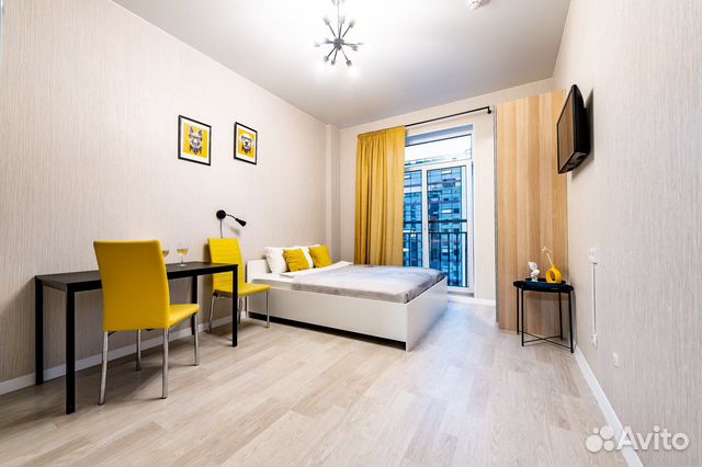 

Квартира-студия в апарт-отеле, 23 м², 1 кровать