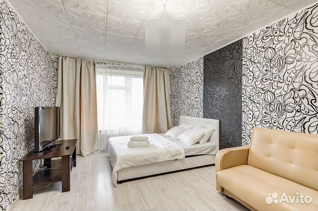 

1-к. квартира, 35 м², 2 кровати