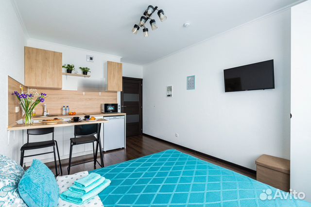 

Квартира-студия, 21,3 м², 1 кровать