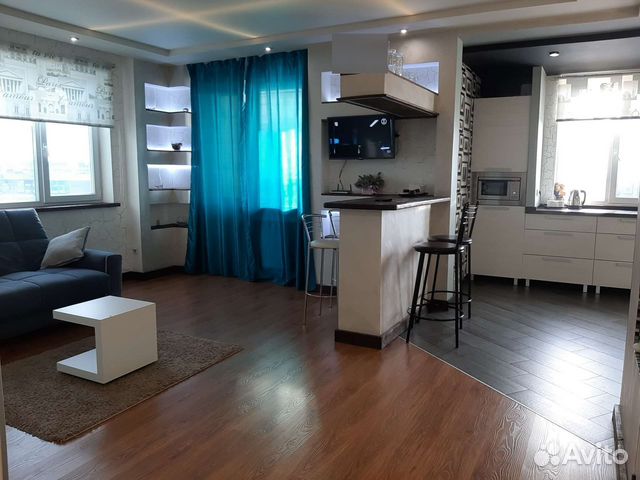 

1-к. квартира, 62 м², 3 кровати