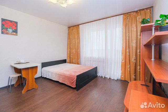 

Квартира-студия, 30 м², 1 кровать