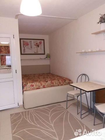 

Квартира-студия, 17 м², 1 кровать