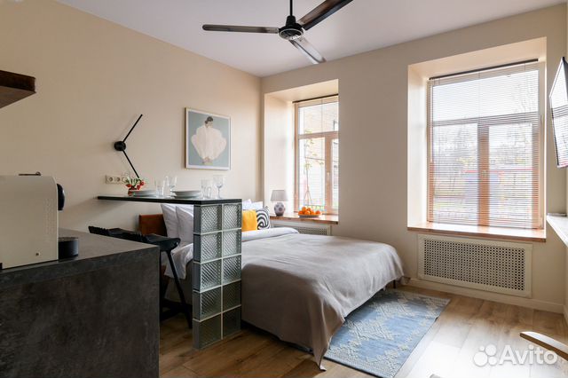 

Квартира-студия, 24 м², 1 кровать