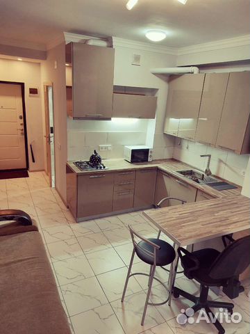 

Квартира-студия, 30 м², 2 кровати