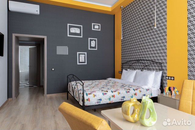 

Квартира-студия, 43 м², 2 кровати