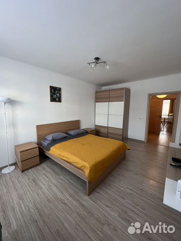 

1-к. квартира, 52 м², 2 кровати