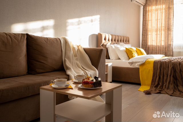 

1-к. квартира, 50 м², 2 кровати