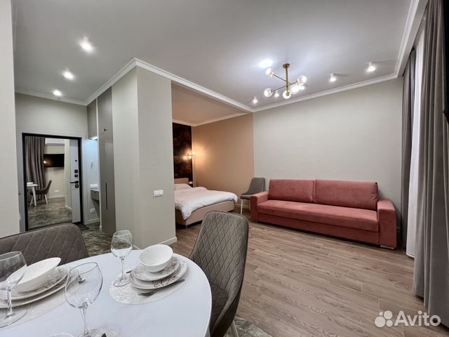 

Квартира-студия, 35 м², 2 кровати