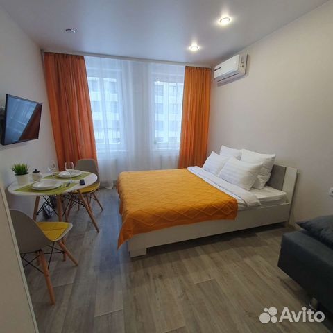 

Квартира-студия, 24 м², 2 кровати
