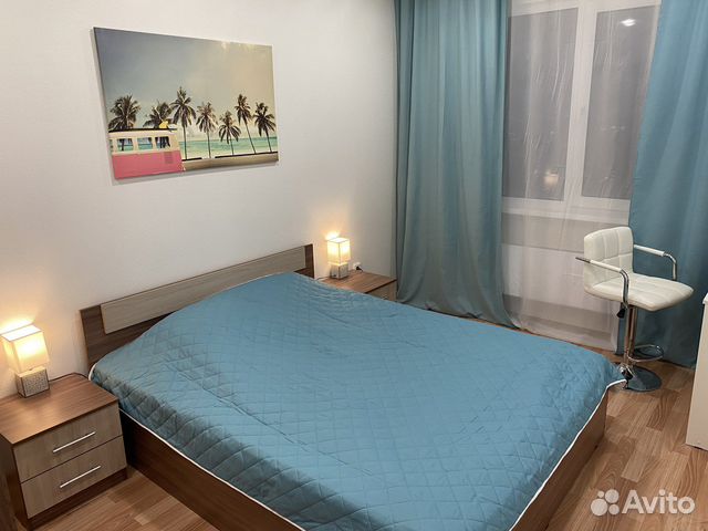 

1-к. квартира, 37 м², 2 кровати